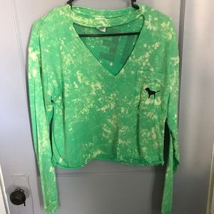 VS crop campus cropped t-shirt